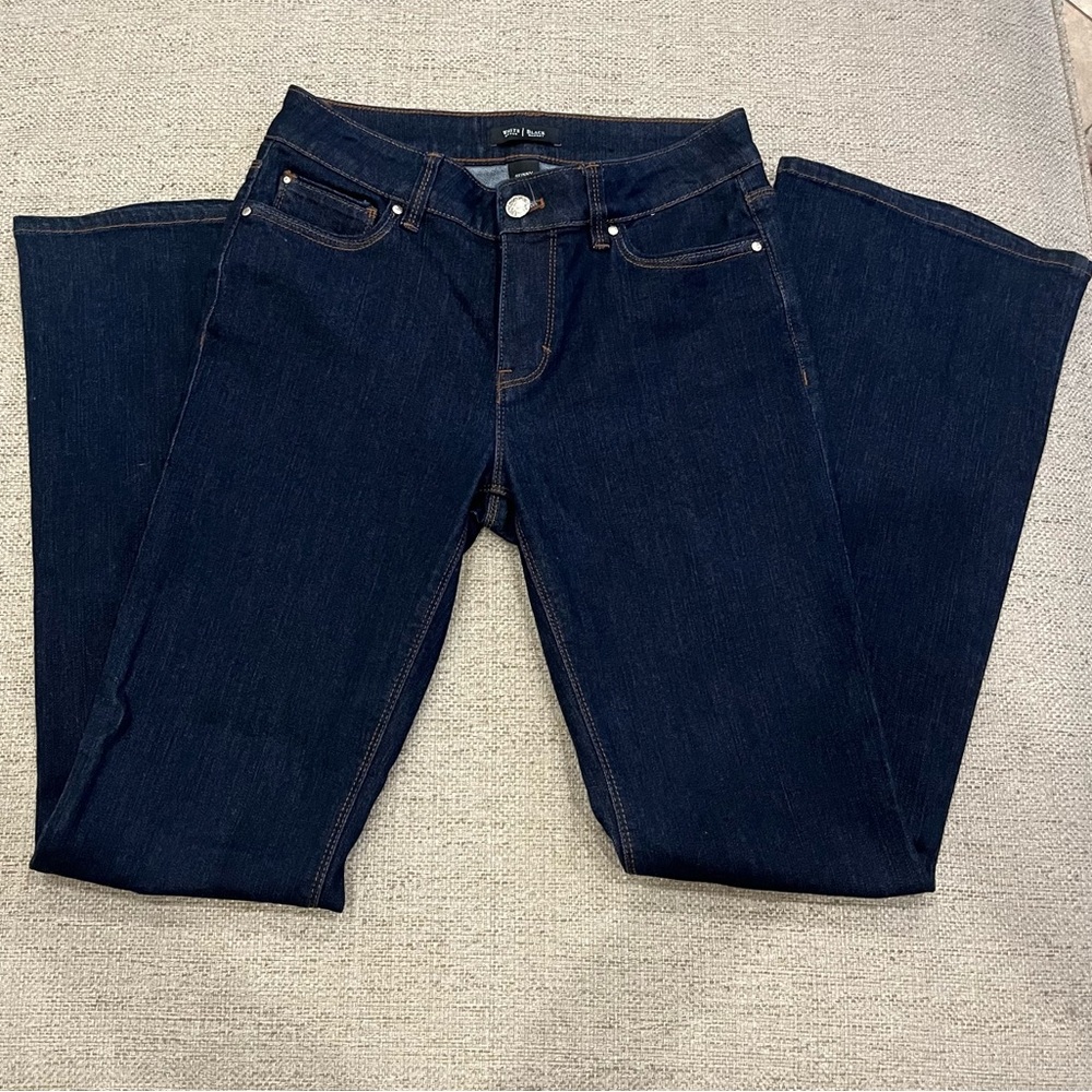 White House Black Market Skinny Flare Jeans